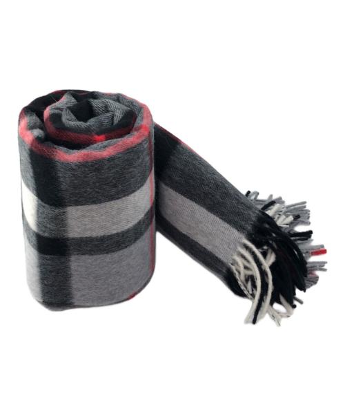 JOSHUA ELLIS（ジョシュア エリス）Joshua Ellis (ジョシュア エリス) ウールアンゴラ大判ストール グレーの古着・服飾アイテム