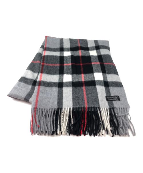 JOSHUA ELLIS（ジョシュア エリス）Joshua Ellis (ジョシュア エリス) ウールアンゴラ大判ストール グレーの古着・服飾アイテム