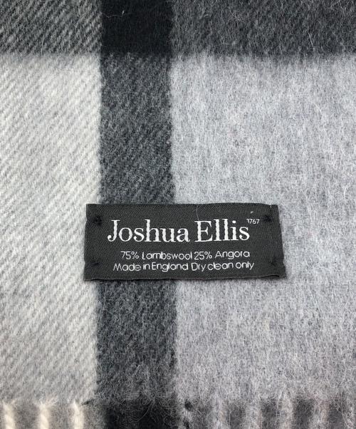 JOSHUA ELLIS（ジョシュア エリス）Joshua Ellis (ジョシュア エリス) ウールアンゴラ大判ストール グレーの古着・服飾アイテム