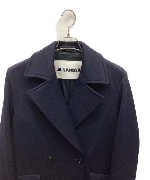 JIL SANDER（ジルサンダー）JIL SANDER (ジルサンダー) ロングコート ネイビー サイズ:36の古着・服飾アイテム