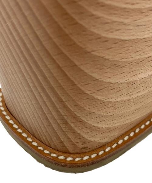 HERMES（エルメス）HERMES (エルメス) サボスタッズサンダル ホワイト サイズ:38の古着・服飾アイテム