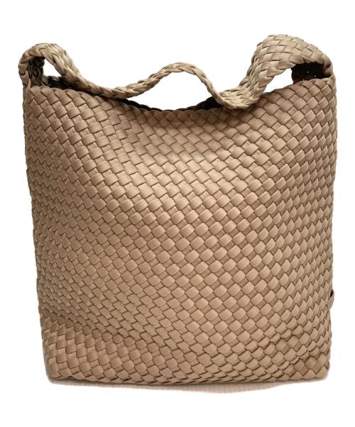 NAGHEDI（ナゲディ）NAGHEDI (ナゲディ) Namad Medium Hobo　（ノマド・ミディアム・ホーボー） ベージュの古着・服飾アイテム