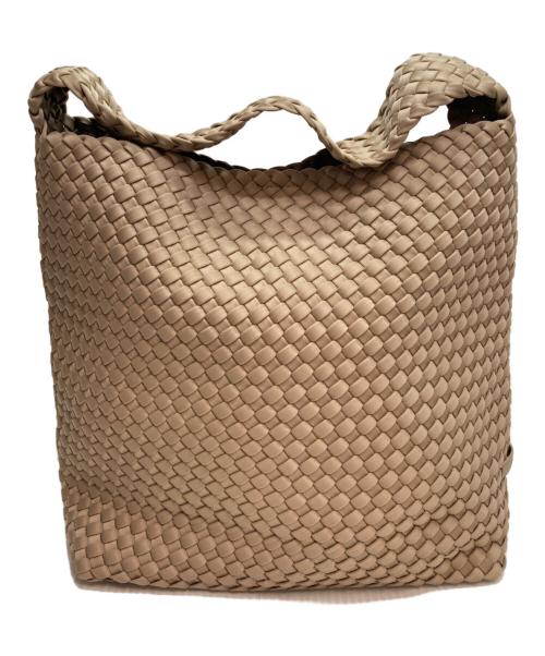 NAGHEDI（ナゲディ）NAGHEDI (ナゲディ) Namad Medium Hobo　（ノマド・ミディアム・ホーボー） ベージュの古着・服飾アイテム