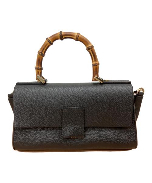 LORISTELLA（ロリステッラ）LORISTELLA (ロリステッラ) BETH バンブーハンドル2WAYバッグ ブラックの古着・服飾アイテム