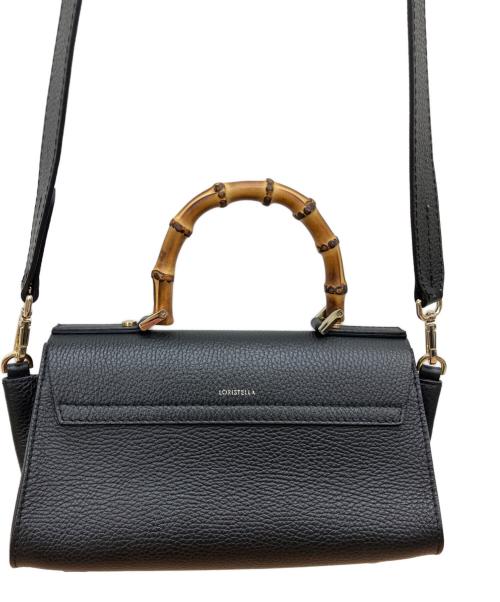 LORISTELLA（ロリステッラ）LORISTELLA (ロリステッラ) BETH バンブーハンドル2WAYバッグ ブラックの古着・服飾アイテム