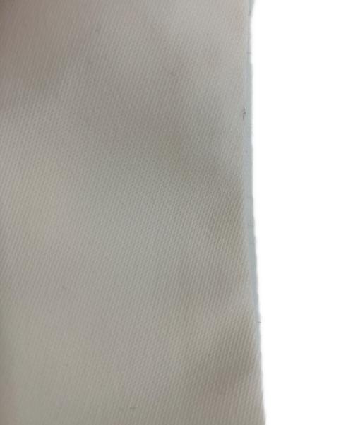 icB（アイシービー）icB (アイシービー) シルフィルダブルクロス ワイドパンツ ホワイト サイズ:2の古着・服飾アイテム