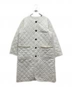 KAPOK KNOTカポック ノット）の古着「キルティングコート」｜ホワイト