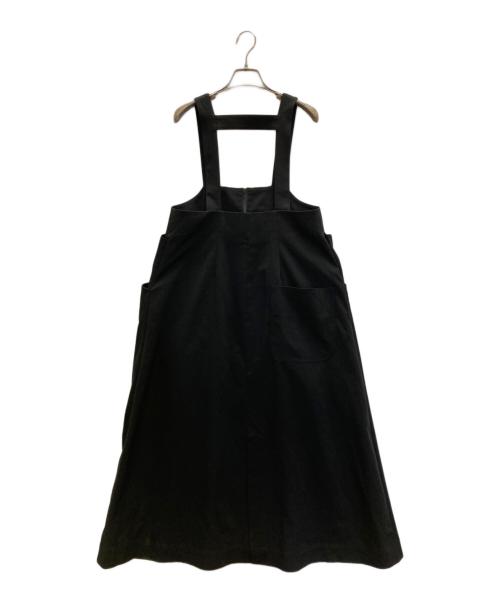 nagonstans（ナゴンスタンス）nagonstans (ナゴンスタンス) ジャンパースカート ブラック サイズ:Ｍの古着・服飾アイテム