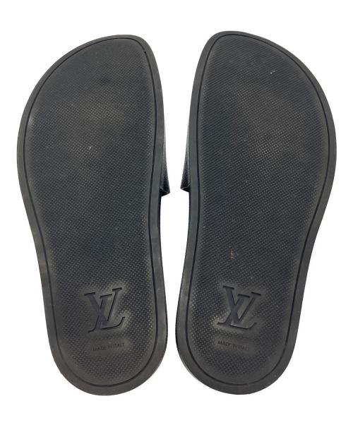 LOUIS VUITTON（ルイ ヴィトン）LOUIS VUITTON (ルイ ヴィトン) ウォーターフロント ラインミュール ブラック サイズ:SIZE5の古着・服飾アイテム