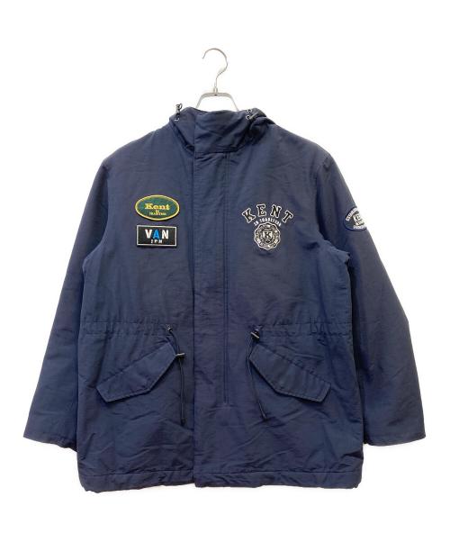 KENT（ケント）KENT (ケント) VAN (ヴァン) ワッペンミリタリージャケット ネイビー サイズ:Lの古着・服飾アイテム