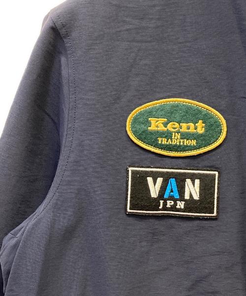 KENT（ケント）KENT (ケント) VAN (ヴァン) ワッペンミリタリージャケット ネイビー サイズ:Lの古着・服飾アイテム