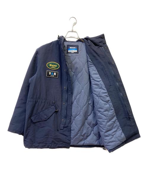 KENT（ケント）KENT (ケント) VAN (ヴァン) ワッペンミリタリージャケット ネイビー サイズ:Lの古着・服飾アイテム