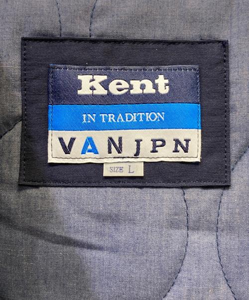 KENT（ケント）KENT (ケント) VAN (ヴァン) ワッペンミリタリージャケット ネイビー サイズ:Lの古着・服飾アイテム