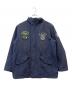 KENT（ケント）の古着「ワッペンミリタリージャケット」｜ネイビー