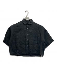ticca（ティッカ）の古着「LINEN SHORT SLEEVE SHIRT」｜ネイビー