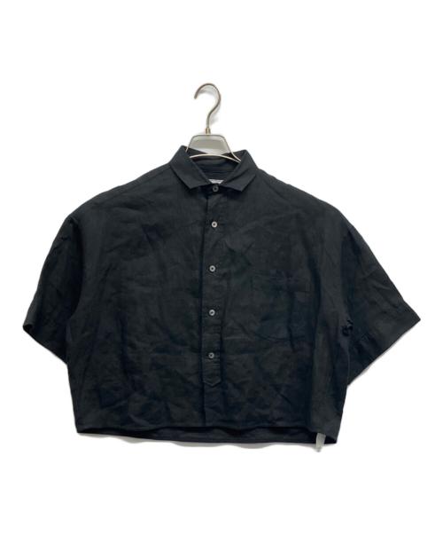 ticca（ティッカ）TICCA (ティッカ) LINEN SHORT SLEEVE SHIRT ネイビー サイズ:Freeの古着・服飾アイテム