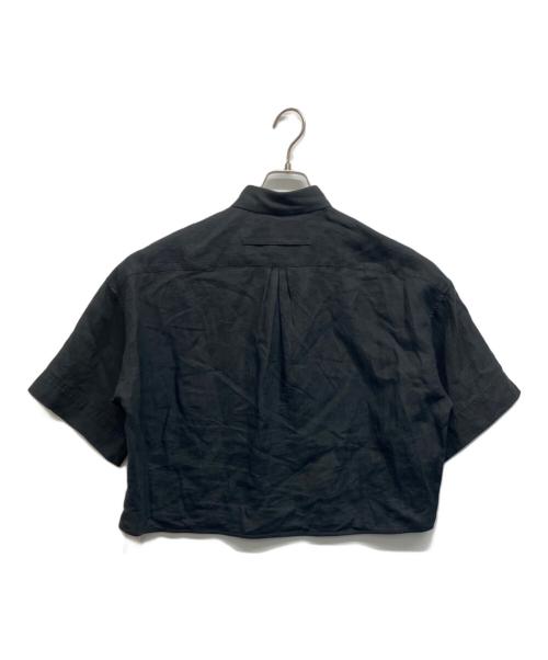 ticca（ティッカ）TICCA (ティッカ) LINEN SHORT SLEEVE SHIRT ネイビー サイズ:Freeの古着・服飾アイテム