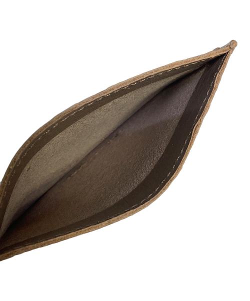 IL BISONTE（イル ビゾンテ）IL BISONTE (イル ビゾンテ) カードケース ベージュの古着・服飾アイテム