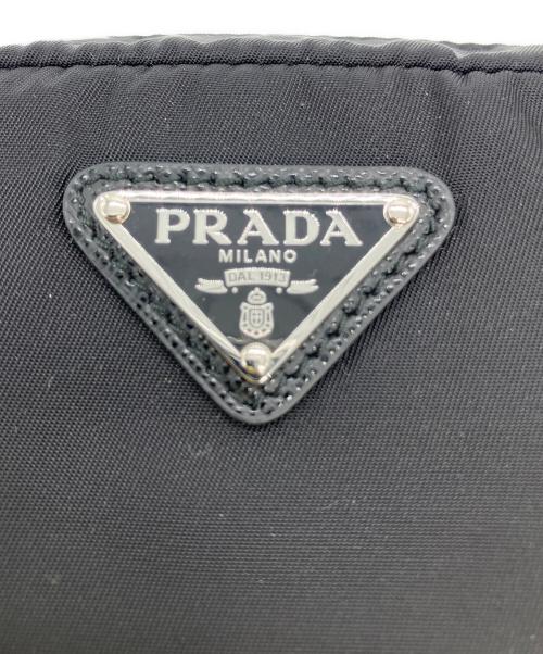 PRADA（プラダ）PRADA (プラダ) スモール Re-Nylon ポーチ ブラックの古着・服飾アイテム