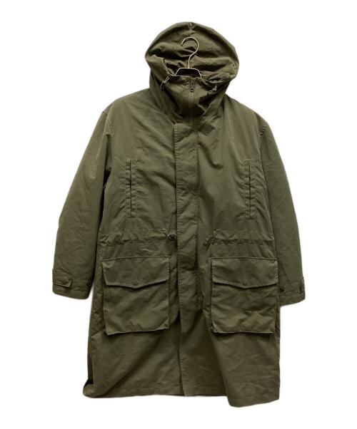 ABAHOUSE（アバハウス）ABAHOUSE (アバハウス) ワールドプレミアムダウンミリタリーコート オリーブ サイズ:46の古着・服飾アイテム