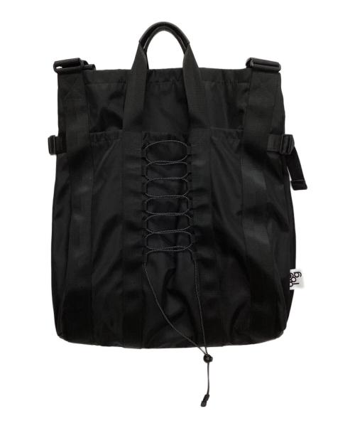 KISHIDAMIKI（キシダミキ）KISHIDAMIKI (キシダミキ) oversized 2way bag ブラックの古着・服飾アイテム