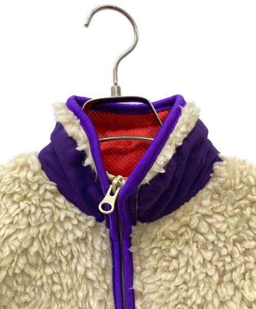 X-GIRL（エックスガール）X-GIRL (エックスガール) Champion (チャンピオン) ボアコート アイボリー サイズ:Sの古着・服飾アイテム