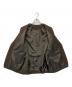 中古・古着 Spick and Span (スピック＆スパン) ウールライクノーカラールーズジャケット ブラウン サイズ:36：6000円