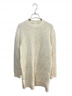 HERMESエルメス）の古着「Hモチーフ ニットワンピース」｜ホワイト