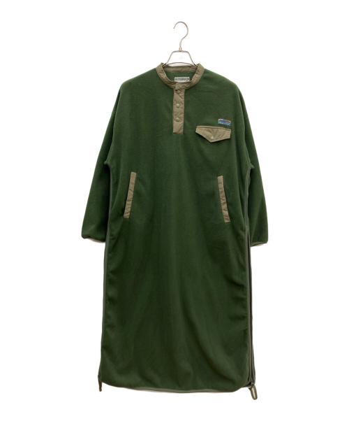 FREAK'S STORE（フリークスストア）FREAK'S STORE (フリークスストア) サイドジップ フリースワンピース カーキ サイズ:FREEの古着・服飾アイテム