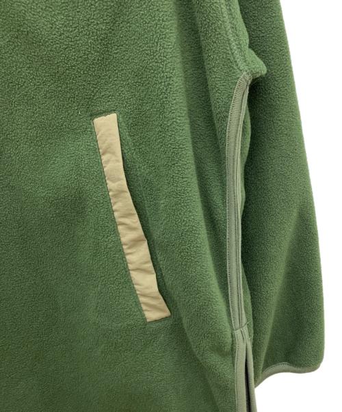 FREAK'S STORE（フリークスストア）FREAK'S STORE (フリークスストア) サイドジップ フリースワンピース カーキ サイズ:FREEの古着・服飾アイテム