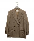 BEAUTY&YOUTHビューティーアンドユース）の古着「TRADITIONAL サマーウールダブルジャケット」｜ブラウン