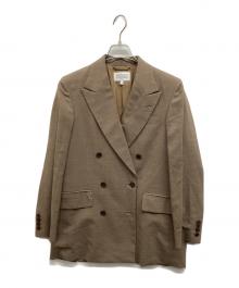 BEAUTY&YOUTH（ビューティーアンドユース）の古着「TRADITIONAL サマーウールダブルジャケット」｜ブラウン