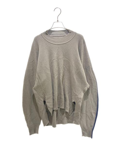 HOMME PLISSE ISSEY MIYAKE（オム プリッセ イッセイ ミヤケ）HOMME PLISSE ISSEY MIYAKE (オム プリッセ イッセイ ミヤケ) FRAMEWORK KNIT ブラウン サイズ:1の古着・服飾アイテム