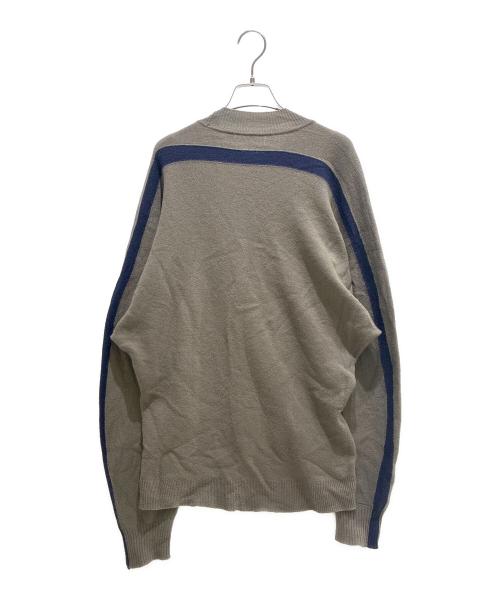 HOMME PLISSE ISSEY MIYAKE（オム プリッセ イッセイ ミヤケ）HOMME PLISSE ISSEY MIYAKE (オム プリッセ イッセイ ミヤケ) FRAMEWORK KNIT ブラウン サイズ:1の古着・服飾アイテム