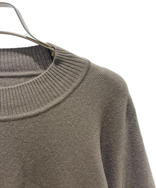 HOMME PLISSE ISSEY MIYAKE（オム プリッセ イッセイ ミヤケ）HOMME PLISSE ISSEY MIYAKE (オム プリッセ イッセイ ミヤケ) FRAMEWORK KNIT ブラウン サイズ:1の古着・服飾アイテム