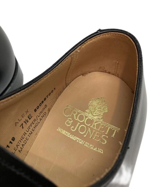 Crockett & Jones（クロケット＆ジョーンズ）Crockett & Jones (クロケット＆ジョーンズ) ALEX/ホールカットシューズ ブラック サイズ:7 1/2の古着・服飾アイテム