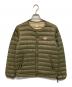 DANTON（ダントン）の古着「インナーダウンジャケット」｜カーキ