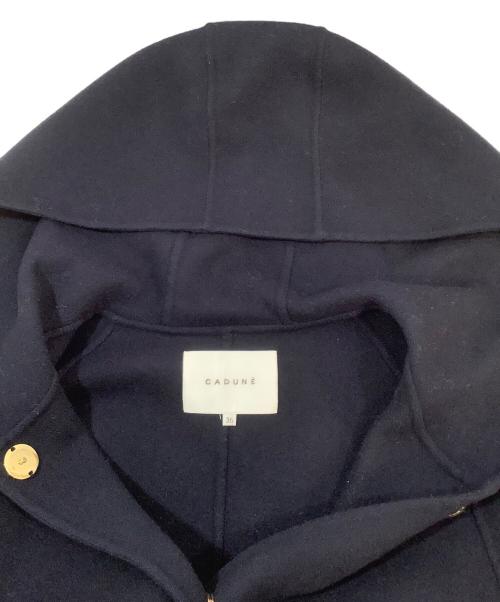 CADUNE（カデュネ）CADUNE (カデュネ) ポンチョコート ネイビー サイズ:36の古着・服飾アイテム