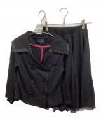 Regina Romanticoレジィーナロマンティコ）の古着「ダブルセットアップ」｜ブラック