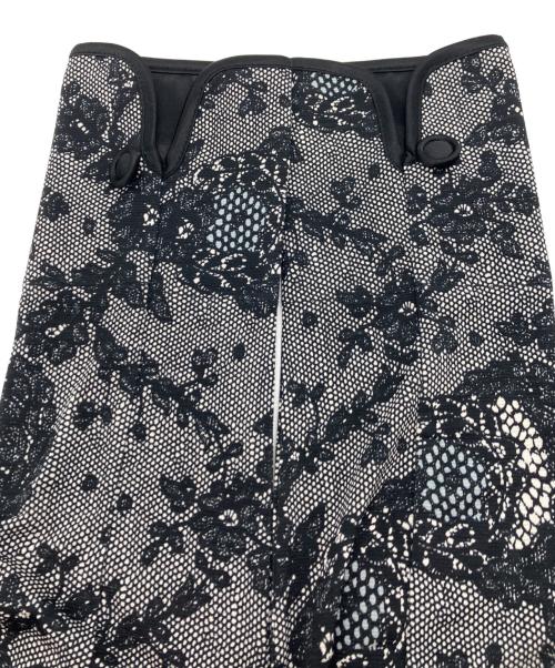 Regina Romantico（レジィーナロマンティコ）REGINA ROMANTICO (レジィーナロマンティコ) 総柄セットアップ ブラック サイズ:36の古着・服飾アイテム