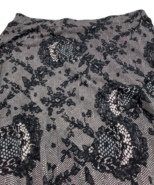 Regina Romantico（レジィーナロマンティコ）REGINA ROMANTICO (レジィーナロマンティコ) 総柄セットアップ ブラック サイズ:36の古着・服飾アイテム