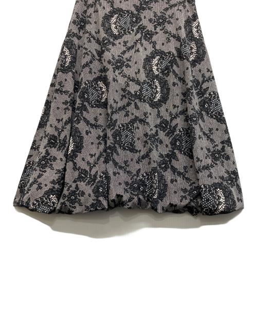 Regina Romantico（レジィーナロマンティコ）REGINA ROMANTICO (レジィーナロマンティコ) 総柄セットアップ ブラック サイズ:36の古着・服飾アイテム