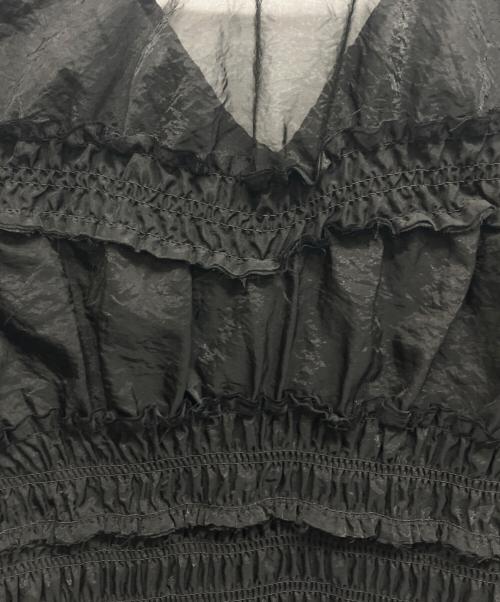 MAISON SPECIAL（メゾンスペシャル）MAISON SPECIAL (メゾンスペシャル) 2way Sleeve Ruffle Blouse ブラック サイズ:Freeの古着・服飾アイテム
