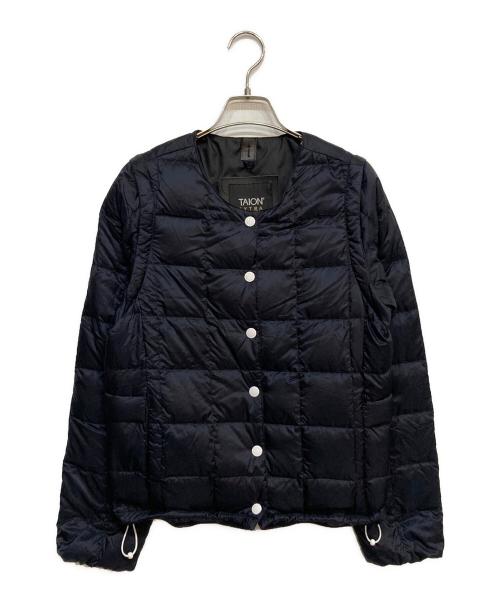 TAION（タイオン）TAION (タイオン) クルーネック インナー ダウン セット ネイビー サイズ:Mの古着・服飾アイテム