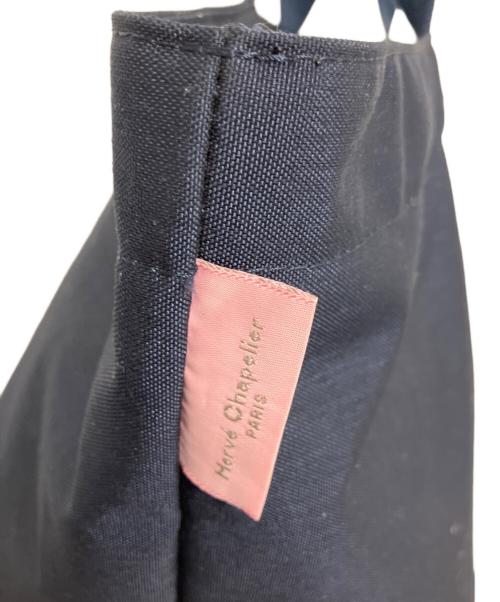 Herve Chapelier（エルベシャプリエ）Herve Chapelier (エルベシャプリエ) 舟形トートバッグ ネイビーの古着・服飾アイテム
