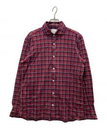 MACKINTOSH PHILOSOPHY（マッキントッシュ フィロソフィー）の古着「チェックシャツ」｜レッド