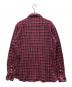 MACKINTOSH PHILOSOPHY (マッキントッシュ フィロソフィー) チェックシャツ レッド サイズ:38：4000円