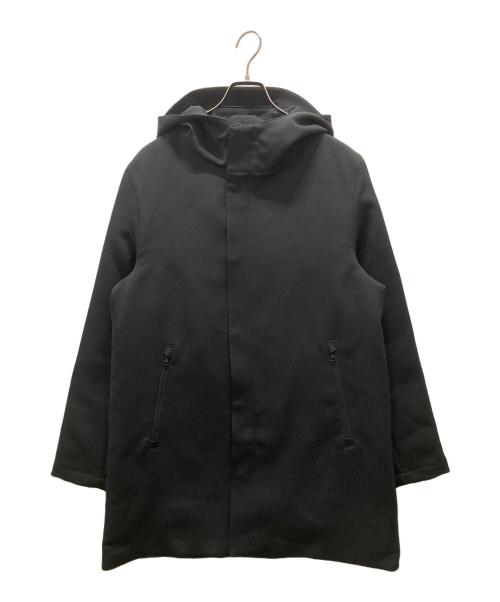 MACKINTOSH PHILOSOPHY（マッキントッシュ フィロソフィー）MACKINTOSH PHILOSOPHY (マッキントッシュ フィロソフィー) britec ブリテック フーデッドライトダウンコート ブラック サイズ:38の古着・服飾アイテム