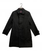 MACKINTOSH PHILOSOPHYマッキントッシュ フィロソフィー）の古着「ゴム引き ライナー付ス テンカラー コート」｜ブラック