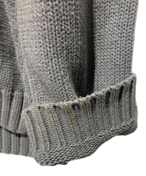 POLO JEANS CO.（ポロジーンズカンパニー）POLO JEANS CO. (ポロジーンズカンパニー) 星条旗ニット グレー サイズ:XLの古着・服飾アイテム